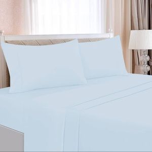 Luxury 100% Cotton 1500 Thread Count Quality Bed Sheet Set
